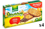 4 Paquetes de GULLÓN Galletas sándwich, sabor yogurt y frutos rojos 220 g. por 5.03€