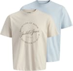 JACK & JONES JJGRAYSON Tee SS Crew Neck 2-pack voor €9 bij bol