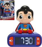 Despertador lámpara de Noche Superman, Sonidos y melodías por 13.10€