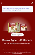 Nescafé Dolce Gusto koffiecapsules gratis na cashback via Tikkie