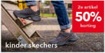 50% korting op 2e paar kinder Sketchers bij Scapino