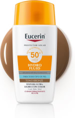 Eucerin Sun Face Hydro Fluid FPS 50 (50 ml, Tono Bronze) por $199 en Amazon