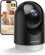Cámara Vigilancia Interior 2K con Seguimiento, Vision Nocturna por 14.99€