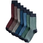 M&S Mens Cool & Fresh Cotton Rich Socks, Size 9-12, Multi for £8 at Ocado