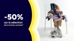 -50% dès 2 articles achetés sur une sélection chez Kiabi