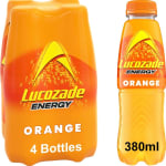 Lucozade Energy Orange 380ml (Pack of 4) for £2.23 at Amazon