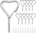 Ticway 20 PCS Heart Shaped Hooks for £12.49 at Amazon