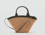 Bolso pequeño doble asa fibra natural por 11.99€