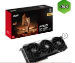 Carte graphique Acer Nitro AMD Radeon RX 9070 XT OC 16 Go à 749,90€