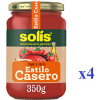 4 Botes de 350g de Tomate frito estilo casero Solís por 4.07€