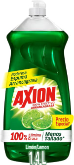 Axion Lavatrastes Líquido Limón 1.4 Lt por $36 en Amazon