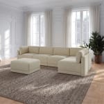 Thomasville Fallon seccional modular de tela de 6 piezas por $22,999 en Costco