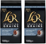 2 KG L'OR, Koffiebonen, 100% Arabica, Intensiteit 7 voor €27,69 bij Amazon