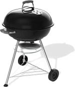 Weber Compact Kettle Charcoal Barbecue 57 cm with Stand & Wheels
