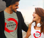 Tee shirt personnalisé pour homme, femme, enfant avec une réduction de 30%