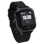 LifeWatcher Senior 2G Zwart Senioren Alarm Horloge - Personenalarmering - Met GPS en WiFi