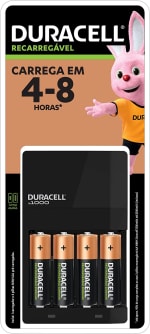 Carregador de Pilhas AA e AAA da DURACELL - R$ 139,90