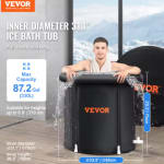 VEVOR Bañera de hielo de 85 cm de largo para terapia de agua fría para deportistas por 37,99€