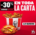 Código 30% Descuento en KFC