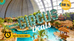 Séjour à Tropical Islands à Brandebourg - Billet 2 jours + 1 nuit dans une tente Safari avec petit déj à 39€