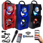 Caixa de Som 12W Amplificada da INFOKIT - R$ 154,90