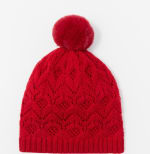 Gorro rojo con pompón marca Sfera por 3,99€