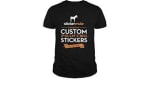 Camiseta negra personalizada por solo 8€ y envio gratis