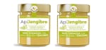 2 Botes de "ApiJengibre" Miel Cremosa Con Jengibre Y Limón - Tarro 250g por 6.65€