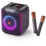 Caixa de Som da JBL, modelo Partybox com 2 Microfones - R$ 1.749,99
