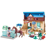 Playmobil Horses of Waterfall Paardrijtherapie & dierenartsenpraktijk (71352) voor €34,48 bij Amazon UK