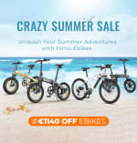 HIMO Bikes Crazy Summer Sale op diverse elektrische (vouw-)fietsen