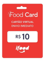 Pague R$7 em Gift Card Ifood de R$10