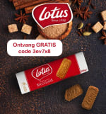 Ontvang GRATIS Lotus Speculaas via de ShopmiumApp