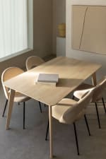 Mesa de Comedor Rectangular en Madera (150x90 cm) Kerhen por 98,95€
