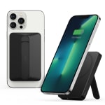 Mini Batterie externe magnétique ESR - 6000 mAh, HaloLock, Charge sans fil 7.5W ou filaire 12W, USB-C, Béquille (Noir ou Blanc) à 25,98€