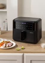 Freidora Sin Aceite 10 L Con Separador, Negro, Create - Fryer Air Dual