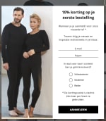 10% korting na aanmelding van de nieuwsbrief