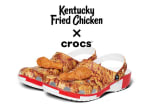 KFC Crocs in de lente voor 55 euro.