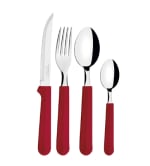 Set de cubiertos Tramontina Rojo de 24 piezas por $9.990