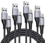 4 Cables USB C por 10,56€