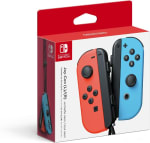 Controle da Nintendo Joy con na cor Vermelho e Azul - R$ 315,84