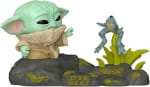 Funko Pop! Deluxe The Mandalorian Din Grogu con rana por 23,30€