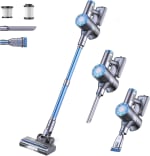 Greenote Accustofzuiger, 21000 Pa draadloze stofzuiger met wandhouder en led-borstel