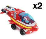 2 Unidades de Patrulla Canina Aqua Pups Figura Marshall con Vehículo Spin Master por 23.4€