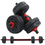 Set de Mancuernas K-FIT con Barra Ajustable 30Kg por solo $32.990