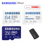 MicroSD da Samsung, modelo PRO EVO Plus de 64GB - R$ 7,85