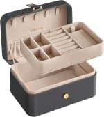 Songmics Draagbaar Sieradenkistje voor €13,19 bij Amazon