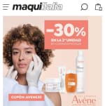 -30% en la Segunda Unidad Avene.