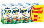 Lot de 2 packs de lait Candia Viva à 15€