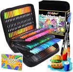 Melifluo 105 Rotuladores, Punta Pincel Lettering Brush Pen Kit Doble Punta por 19,79€